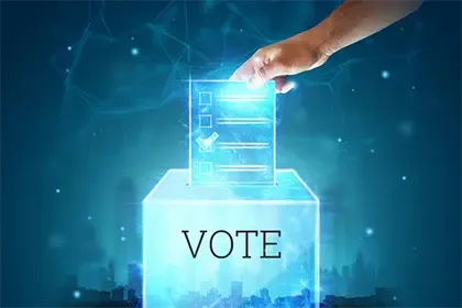 What is an Electronic Assembly Voting System?
